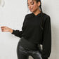 *APP EXCLUSIVE* Lace-Up Long Sleeve Hoodie