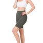 Athletic High Waist Biker Shorts