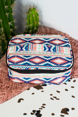 Aztec Travel Cosmetic Case