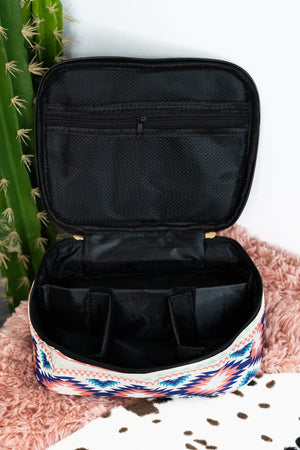 Aztec Travel Cosmetic Case