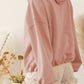 * APP EXCLUSIVE* Zip-Up Dropped Shoulder Hoodie