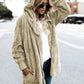 *APP EXCLUSIVE* Teddy Hooded Jacket with Pockets