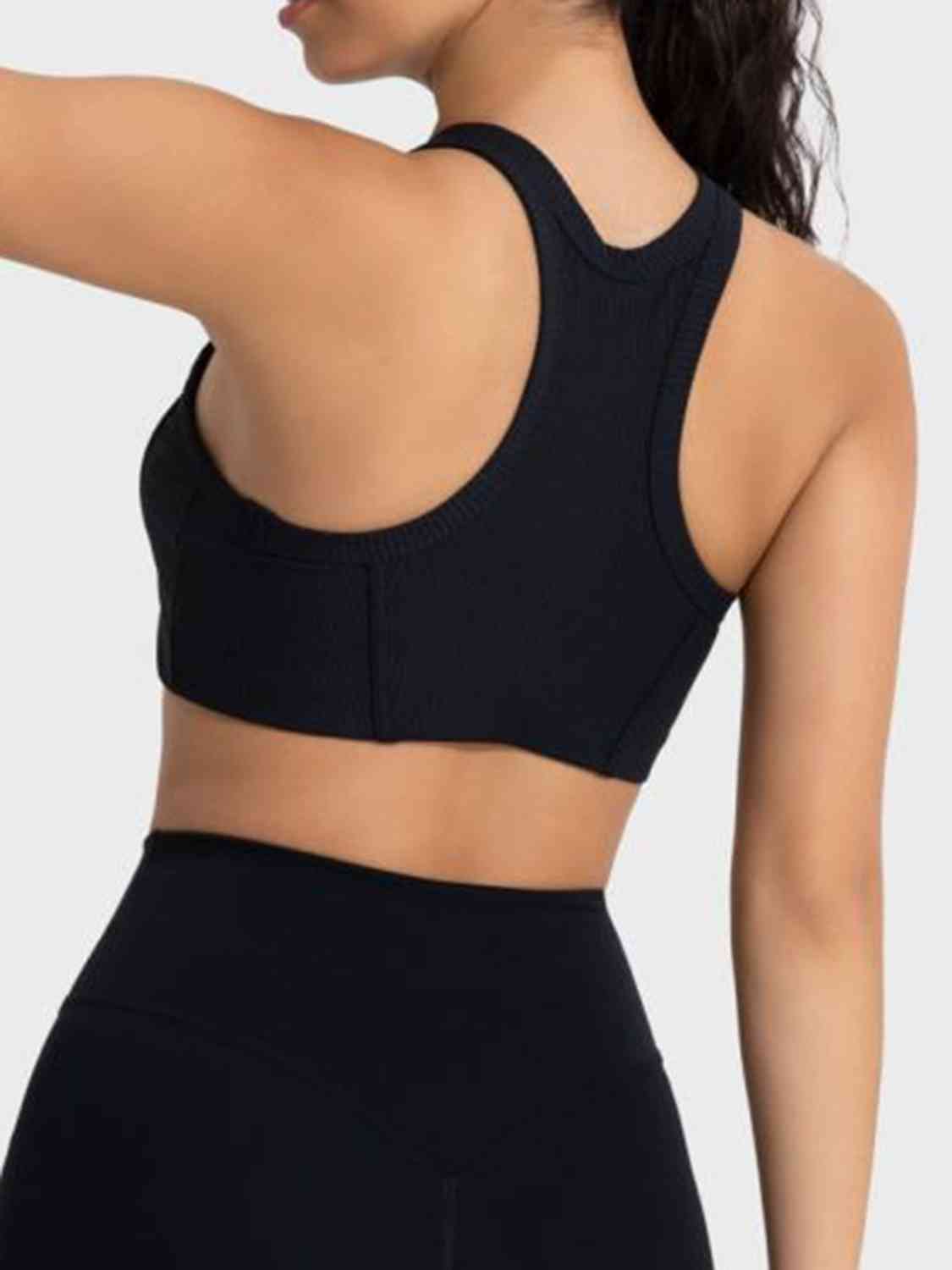 *APP EXCLUSIVE* Wide Strap Cropped Sport Tank