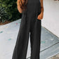 *APP EXCLUSIVE* Wide Leg Front Pocket Jumpsuit