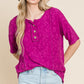 *APP EXCLUSIVE* Leopard Textured Top