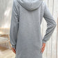 *APP EXCLUSIVE* Striped Drawstring Long Sleeve Hoodie