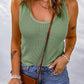 *App Exclusive* Waffle-Knit Scoop Neck Tank Top