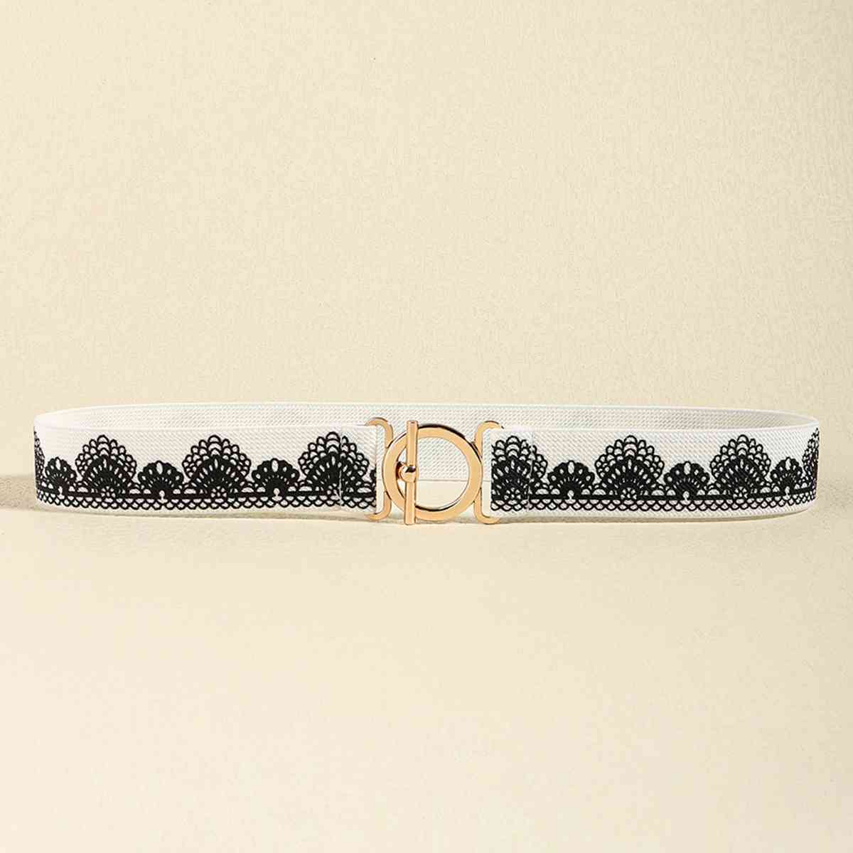 *APP EXCLUSIVE*  Toggle Clasp Elastic Belt