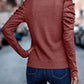 *APP EXCLUSIVE* Decorative Button Puff Sleeve T-Shirt