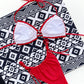 *APP EXCLUSIVE* Ruffle Halter Neck Bikini