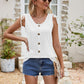 *APP EXCLUSIVE* Button Eyelet Tied Tank