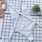 *APP EXCLUSIVE* Halter Neck Deep V One-Piece Swimsuit
