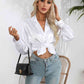 *APP EXCLUSIVE*  Satin Button Up Long Sleeve Shirt