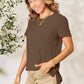 Round Neck Short Sleeve Tshirt