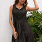 *APP EXCLUSIVE* Tassel Tie Lace Trim Sleeveless Dress
