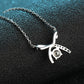 *APP EXCLUSIVE* Moissanite 925 Sterling Silver Bow Necklace