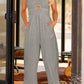 *APP EXCLUSIVE* Smocked Spaghetti Strap Wide Leg Jumpsuit