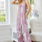 *App Exclusive* Tiedye Spaghetti Strap Jumpsuit with Pockets