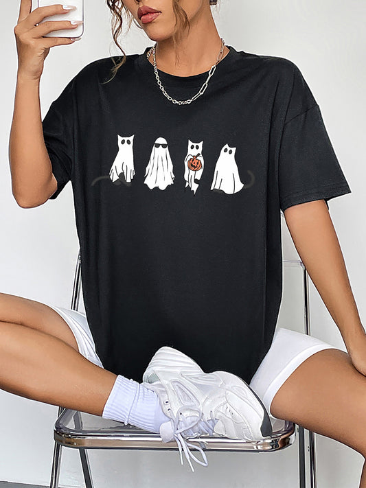 *APP EXCLUSIVE*BOO SHEET Ghost Graphic T-Shirt