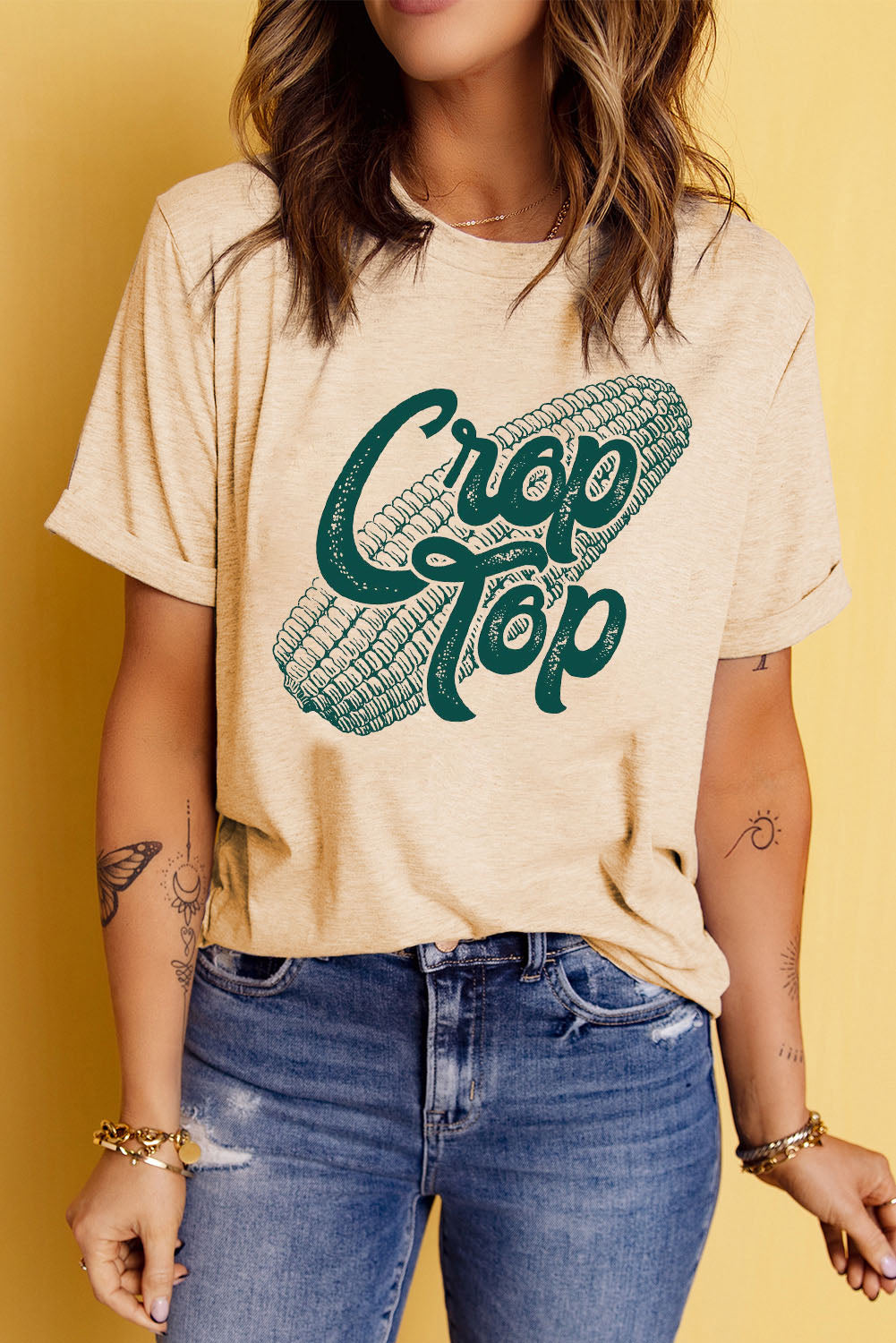*APP EXCLUSIVE* Corn Crop Top