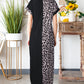 *APP EXCLUSIVE* Leopard Colorblock Maxi Dress