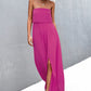 *APP EXCLUSIVE* Strapless Split Maxi Dress