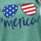 *APP EXCLUSIVE* US Flag Glasses Graphic Tee