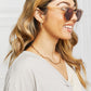 *APP EXCLUSIVE* Round Full Rim Polycarbonate Frame Sunglasses