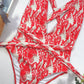 *APP EXCLUSIVE* Halter Neck Deep V One-Piece Swimsuit