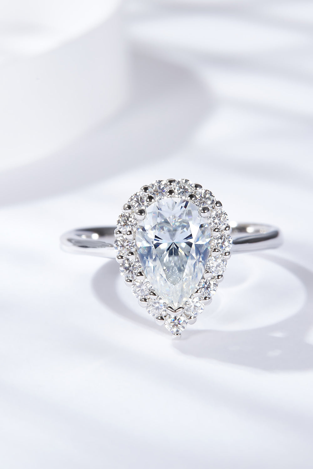 *APP EXCLUSIVE* 1.5 Carat Moissanite Teardrop Ring