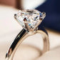 *APP EXCLUSIVE* 925 Sterling Silver 3 Carat Moissanite 6-Prong Ring