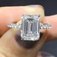 *APP EXCLUSIVE* 5 Carat Moissanite Side Stone Ring