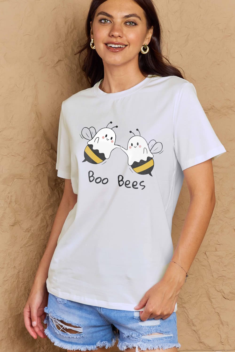 *APP EXCLUSIVE* BOO BEES Graphic Cotton T-Shirt