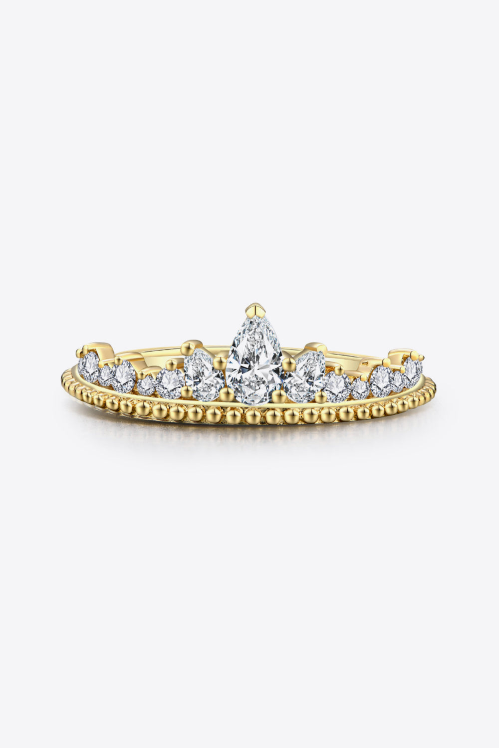 *APP EXCLUSIVE* Crown Shape Moissanite Ring