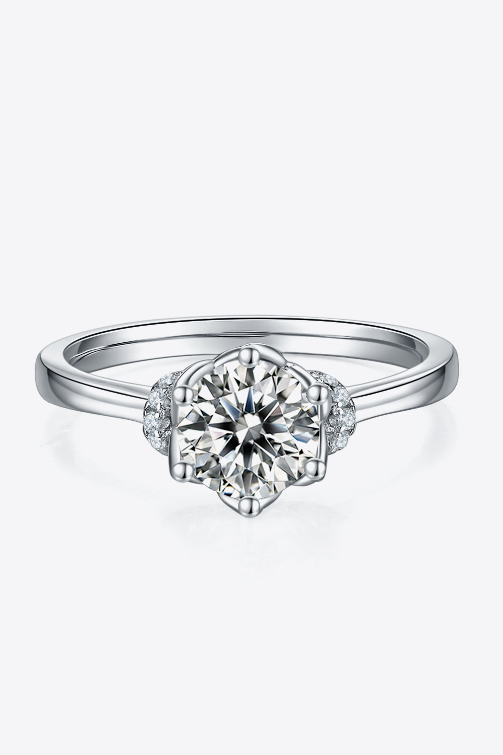 *APP EXCLUSIVE* 1.11 Carat Moissanite 925 Sterling Silver Ring