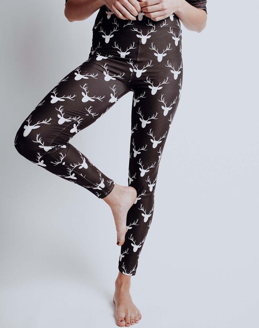 Christmas Leggings - Reindeer
