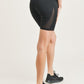 Black Mesh Workout Outfit