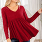 Babydoll Swing Top
