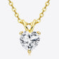 *APP EXCLUSIVE* 1 Carat Moissanite Heart-Shaped Pendant Necklace