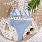 *APP EXCLUSIVE* Spaghetti Strap Ribbed Bikini