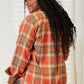 *APP EXCLUSIVE* Plaid Dropped Shoulder Flannel