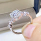 *APP EXCLUSIVE* 2 Carat Moissanite 925 Sterling Silver Ring
