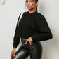 *APP EXCLUSIVE* Lace-Up Long Sleeve Hoodie