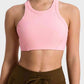 *APP EXCLUSIVE* Wide Strap Cropped Sport Tank