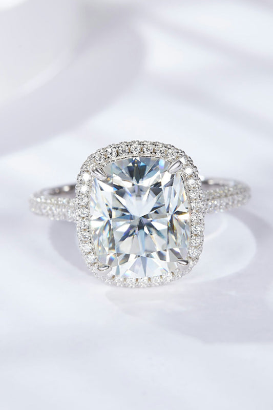 *APP EXCLUSIVE* 6 Carat Moissanite Halo Ring