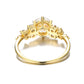 *APP EXCLUSIVE* 1.4 Carat Moissanite 925 Sterling Silver 14K Gold plated Ring