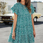 *APP EXCLUSIVE* Leopard Babydoll Tiered Dress