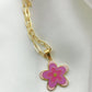 *APP EXCLUSIVE* Flower Stainless Steel Necklace