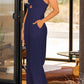 *APP EXCLUSIVE* Smocked Spaghetti Strap Wide Leg Jumpsuit