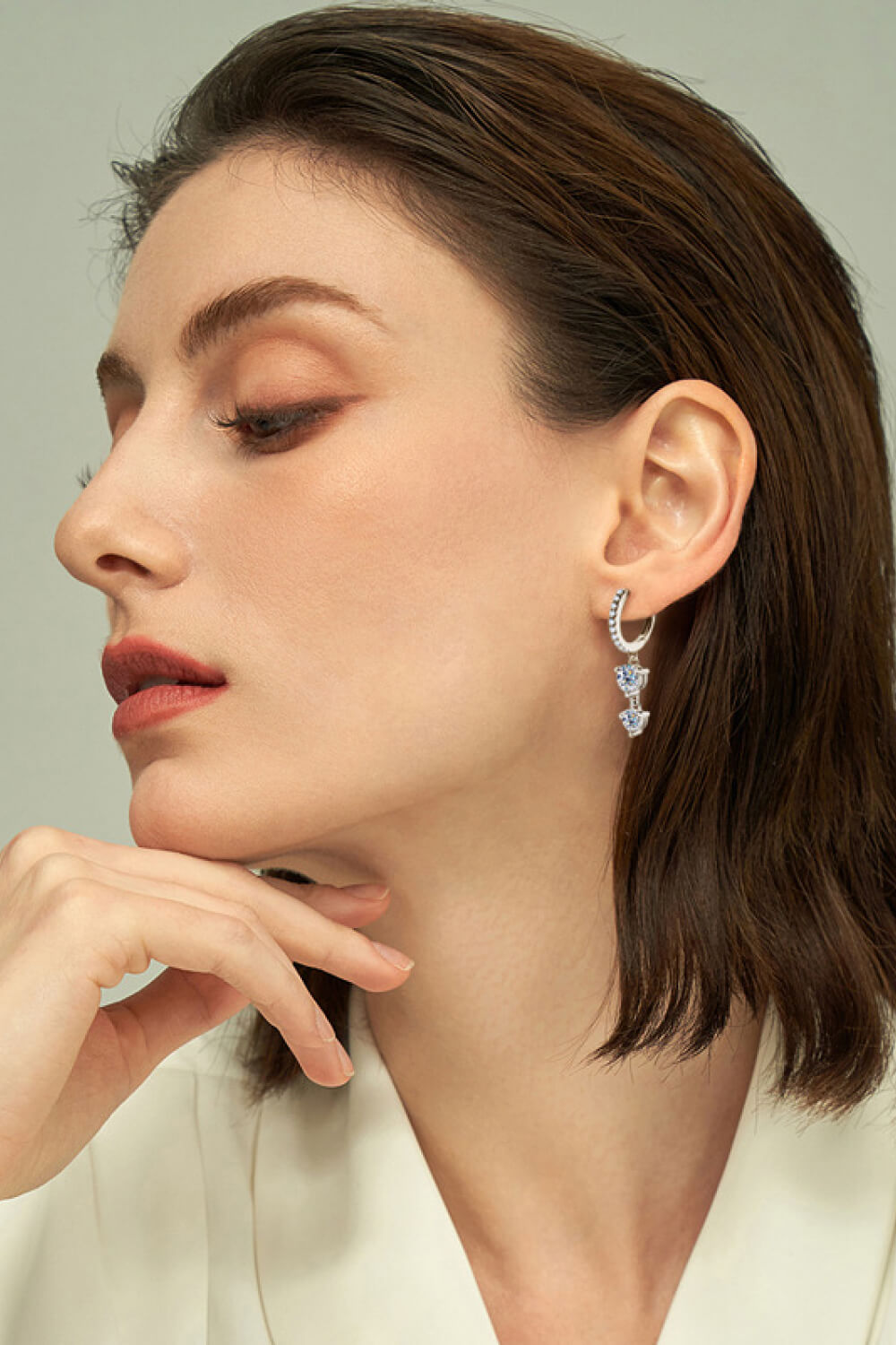 *APP EXCLUSIVE* Be The One Moissanite Drop Earrings